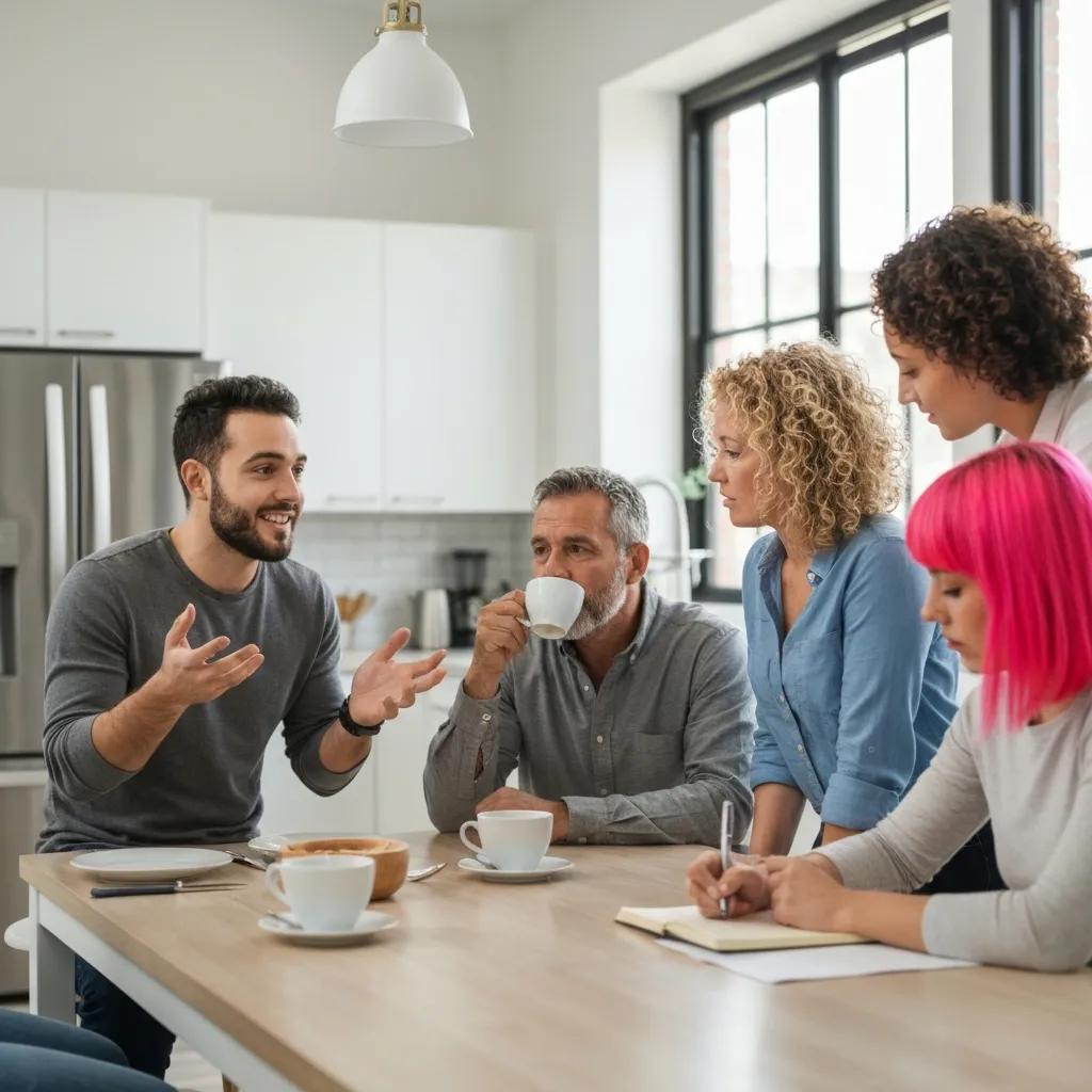 Taschenrechner und Notiz mit aufgezeichneter BMI‑Formel in ruhiger Arbeitsumgebung