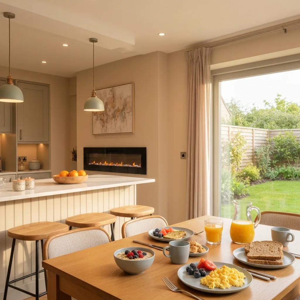 Tagesplan mit vielfältigen, nahrhaften Mahlzeiten für Ektomorphe