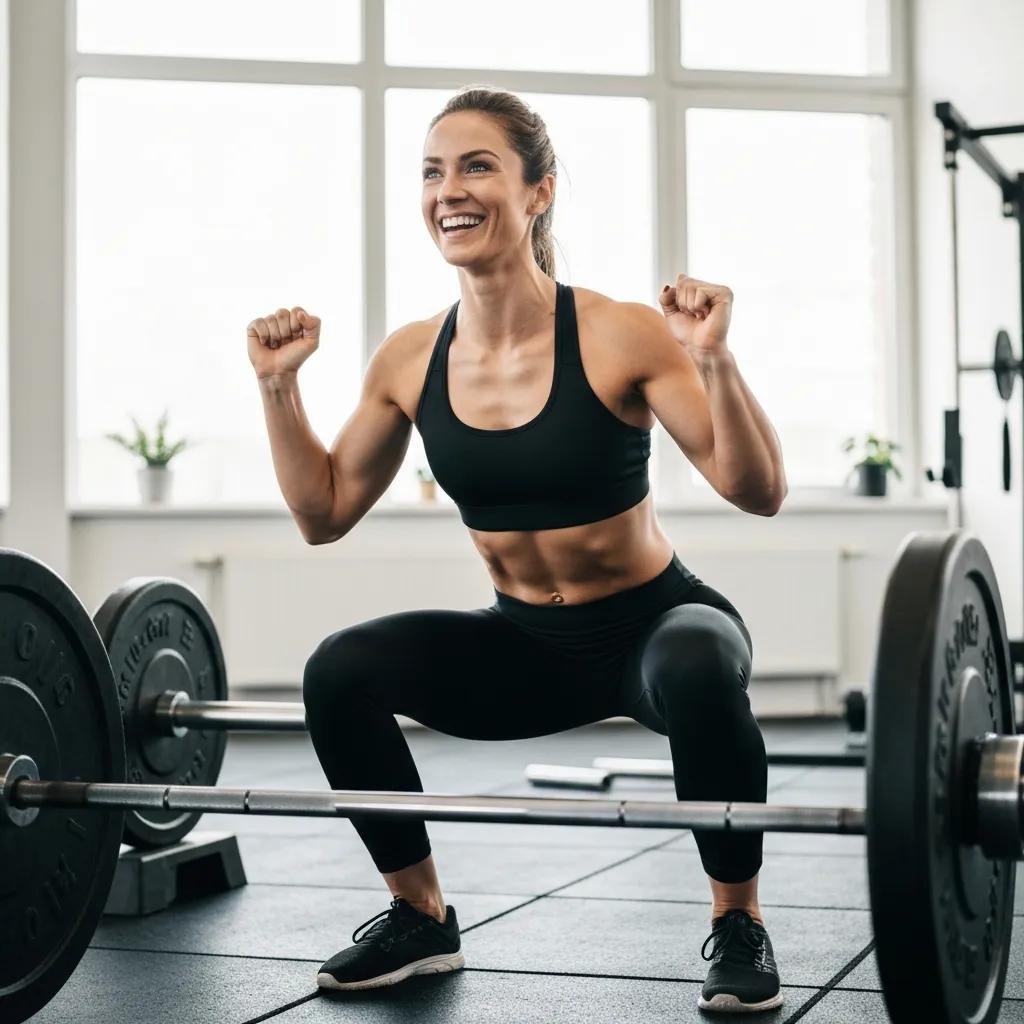Person nach dem Training genießt einen Proteinshake im Fitnessstudio