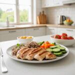 Ernährungsplan für Ektomorphe mit proteinreichen Lebensmitteln