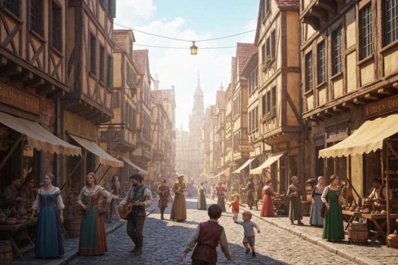 Healthy meal plate for mesomorphs with lean proteins, complex carbs, and colorful vegetables