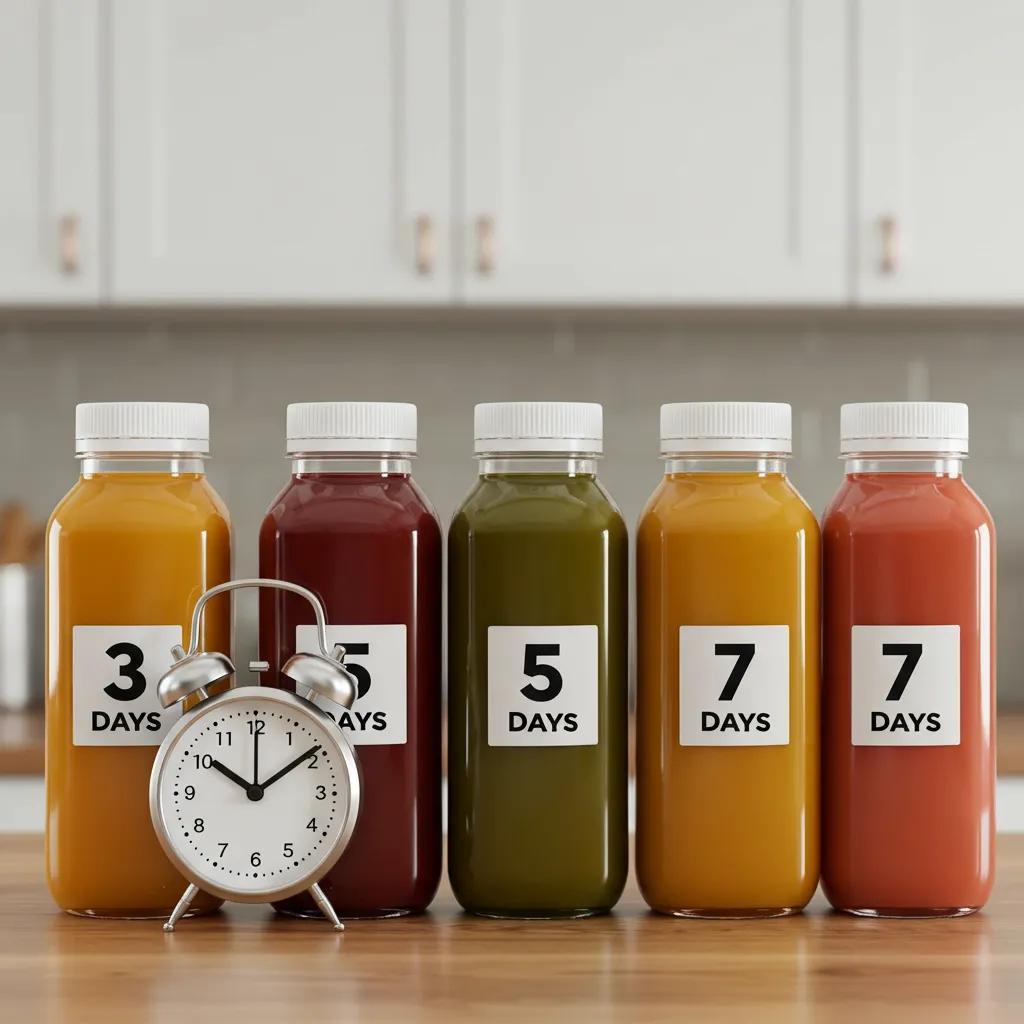 Bunte Detox‑Säfte mit frischen Zutaten – Ideen für gesunde Rezepte