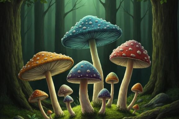 Laboratory scene featuring Saccharomyces cerevisiae cultures in petri dishes, highlighting yeast's role in cancer research