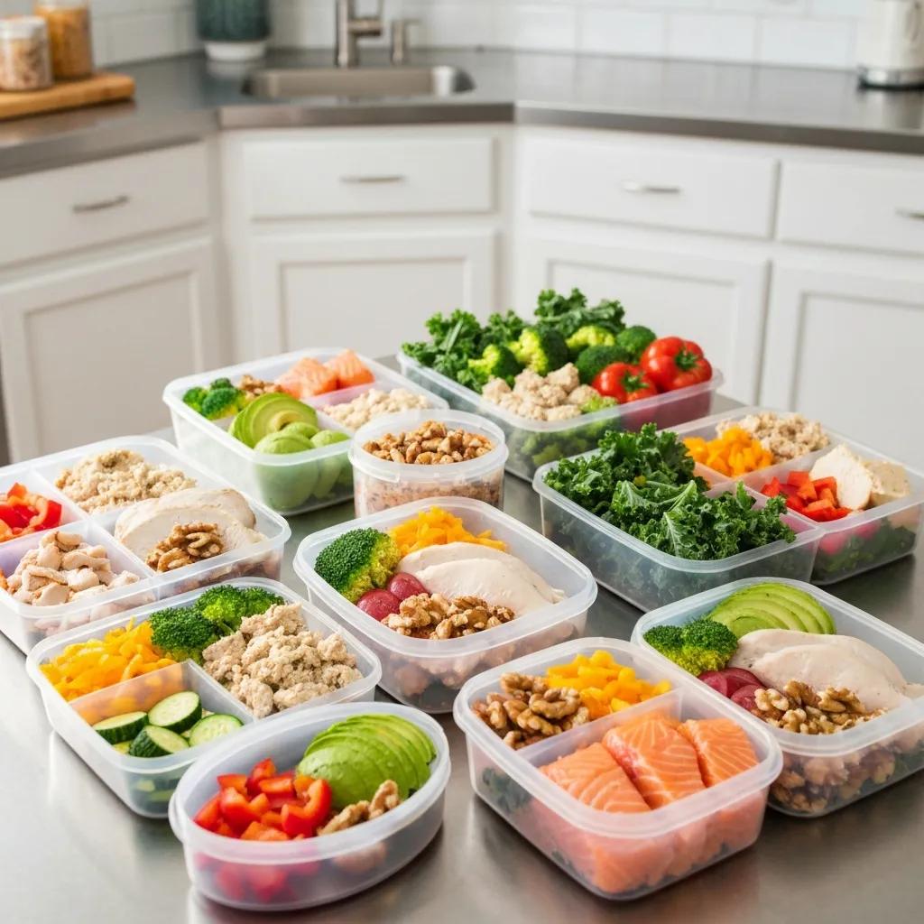Meal‑Prep‑Boxen mit ausgewogenen Gerichten zur Optimierung der Endomorph‑Ernährung