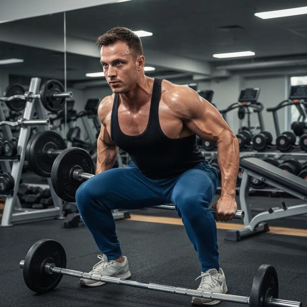 Person beim Krafttraining — wichtiger Bestandteil des Endomorph‑Trainingsplans