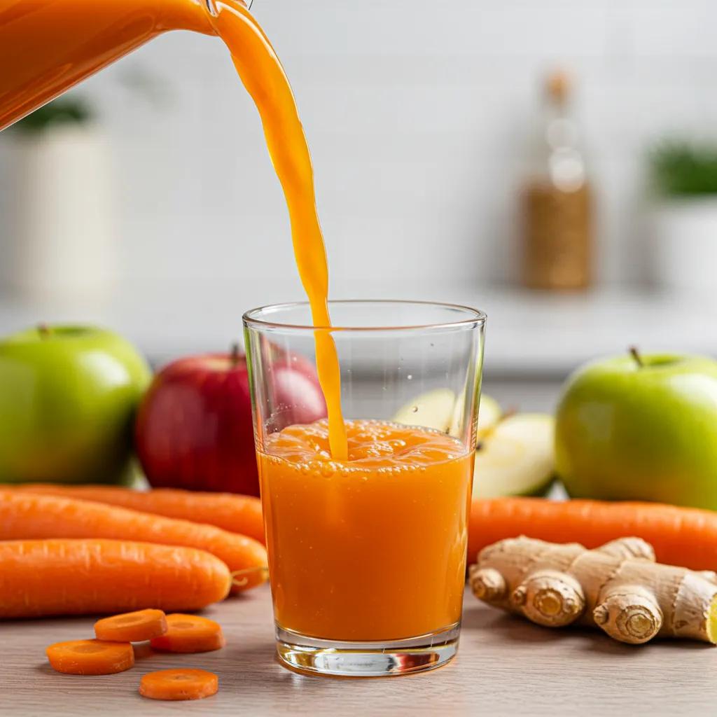 Verschiedene Entsafterflaschen – Beispiele für unterschiedliche Saftkuren