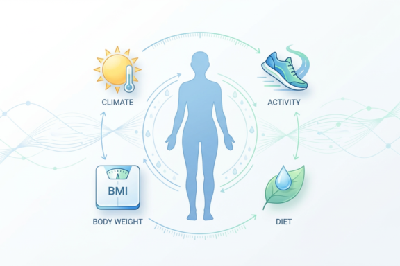 5 überraschende Zeichen für Dehydration.