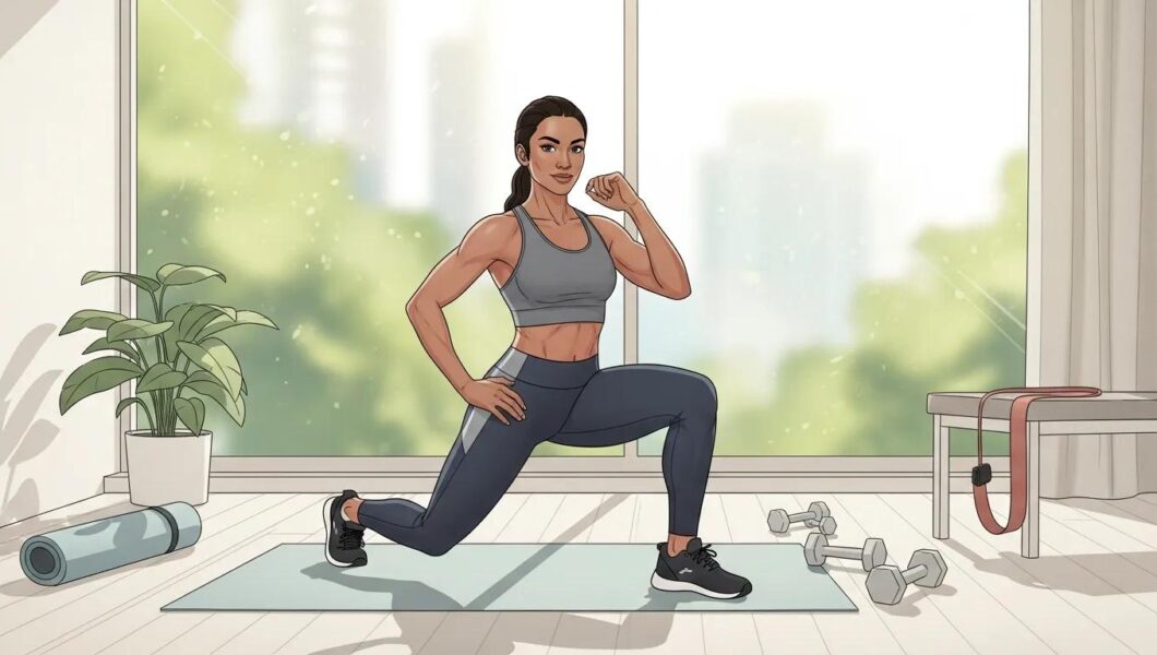 Home‑Workouts für Frauen – Fettabbau und Muskelaufbau