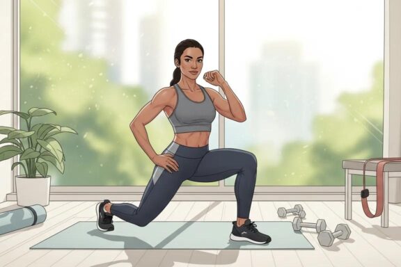 Home‑Workouts für Frauen – Fettabbau und Muskelaufbau