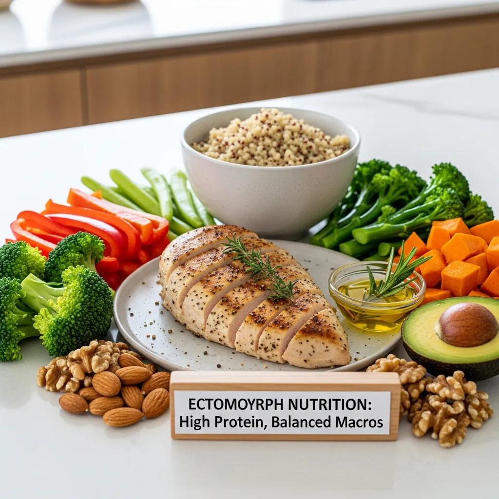 Beispielhafte Lebensmittel: magere Proteine, komplexe Kohlenhydrate und Gemüse — Grundlagen einer massaufbau-freundlichen Ernährung