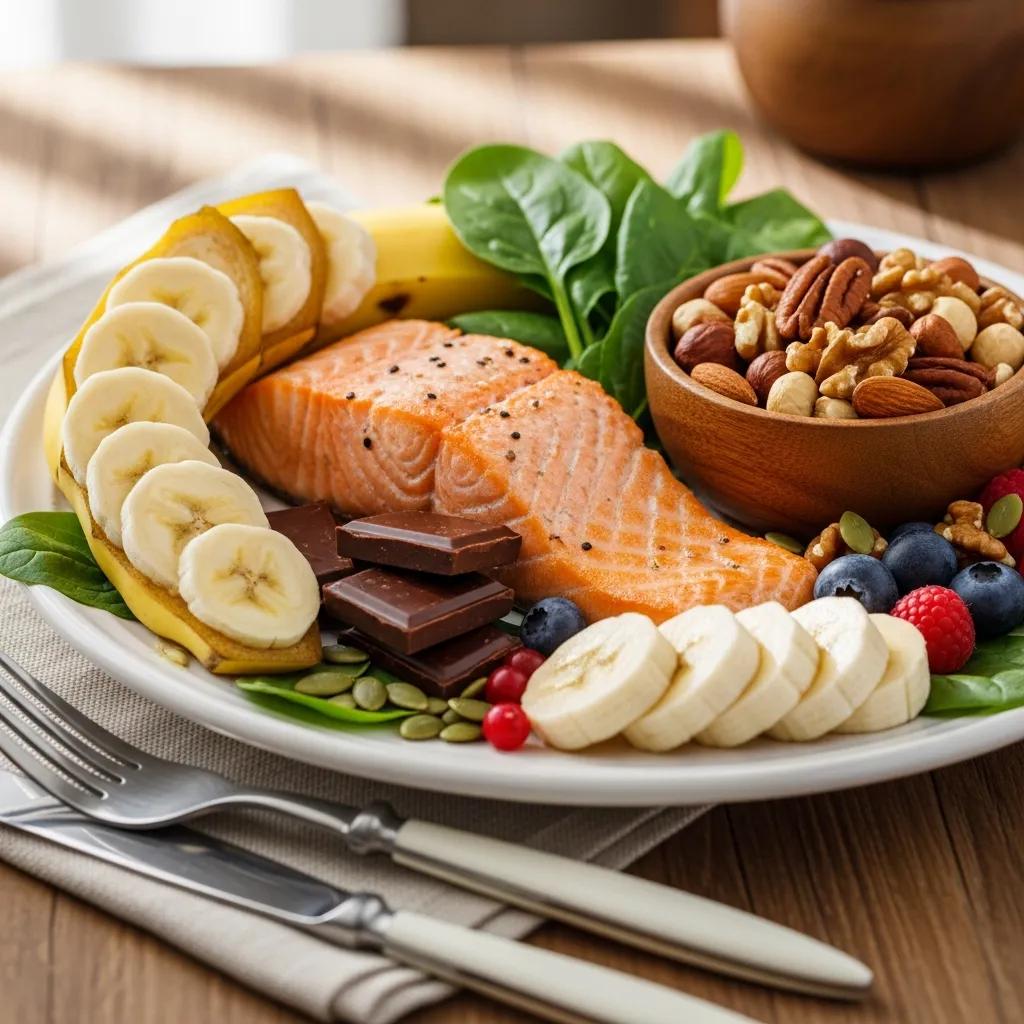 Gesunde Mahlzeit zur Stressreduktion und für ektomorphe Ernährung