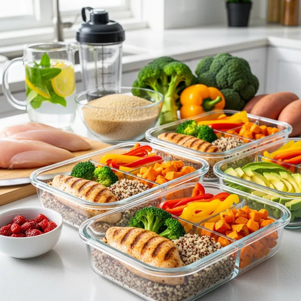 Proteinreiche Mahlzeit: Beispiel für ektomorph-freundliche Ernährung