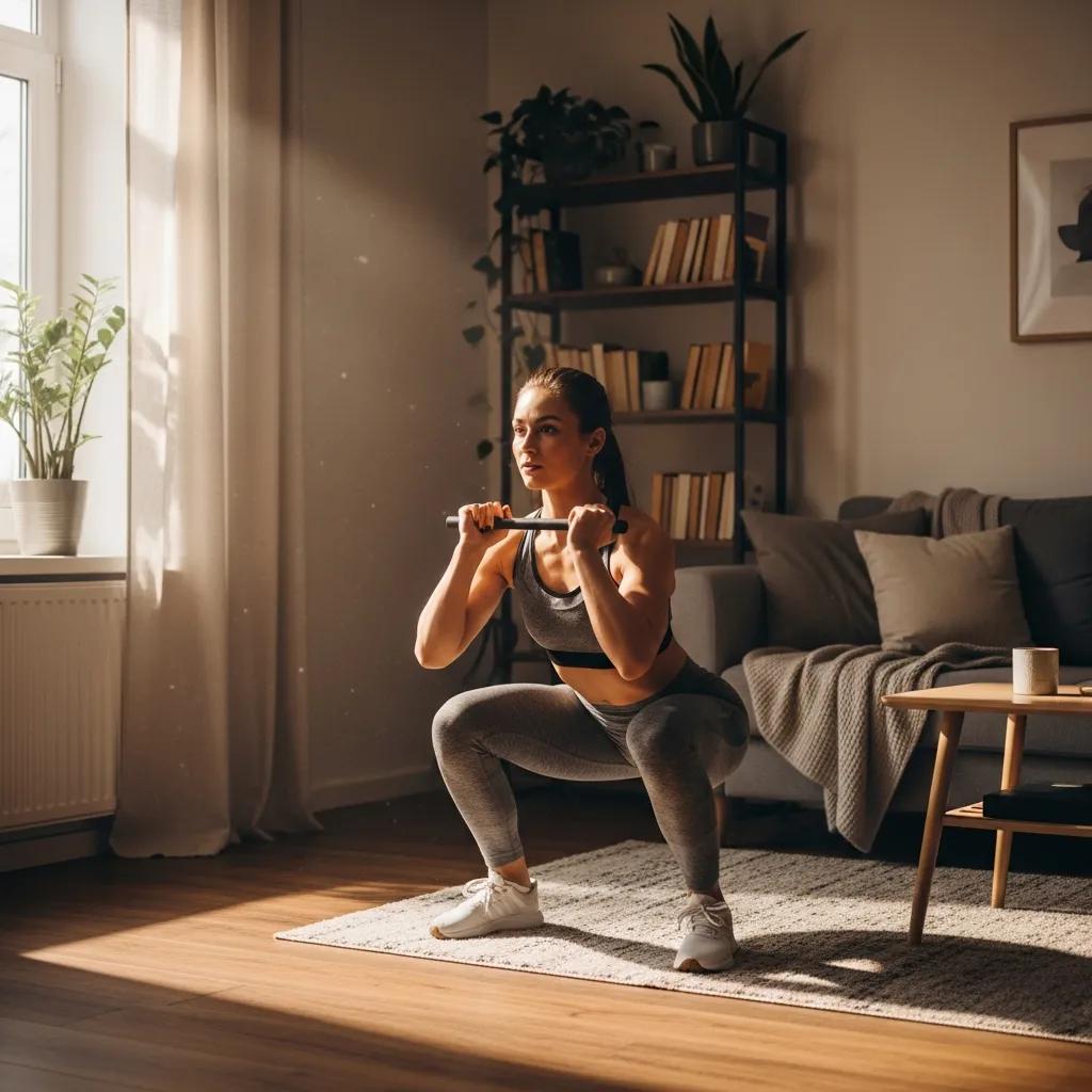 Körpergewichtsübungen zu Hause – ideal fürs Endomorph‑Training