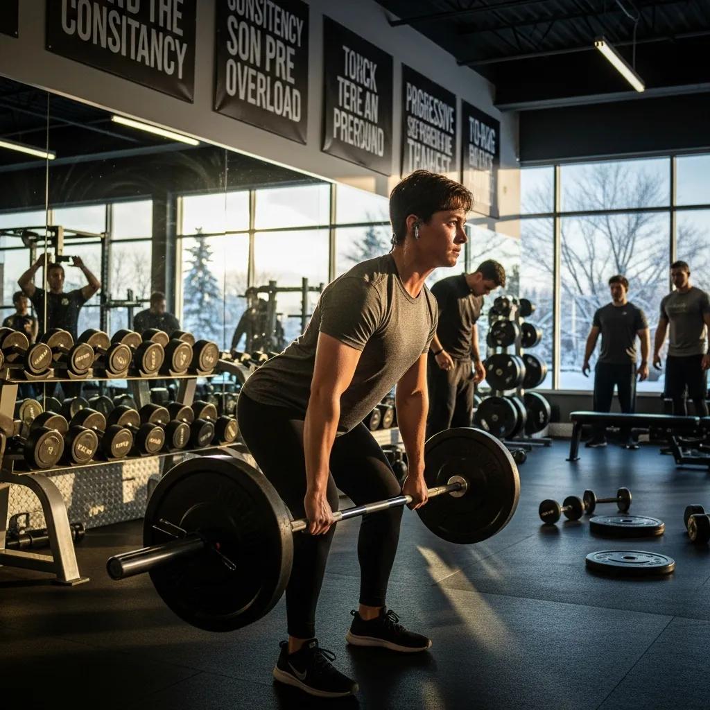 Krafttraining im Studio — effektive Übungen für Ektomorphe im Winter