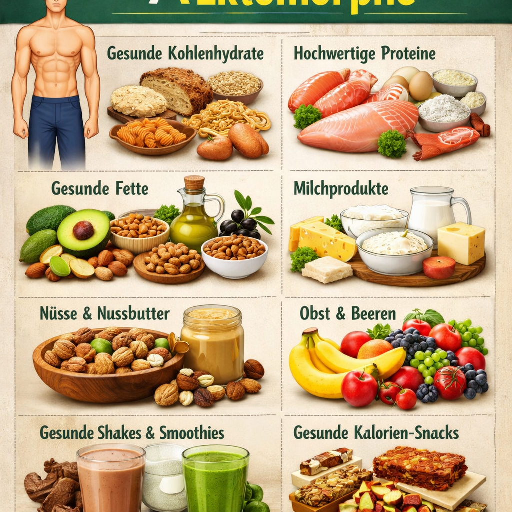 Voedingsmiddelen voor ektomorfen