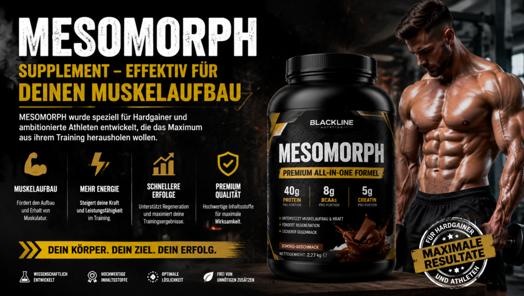 Mesomorph Supplement – Effektiv für deinen Muskelaufbau