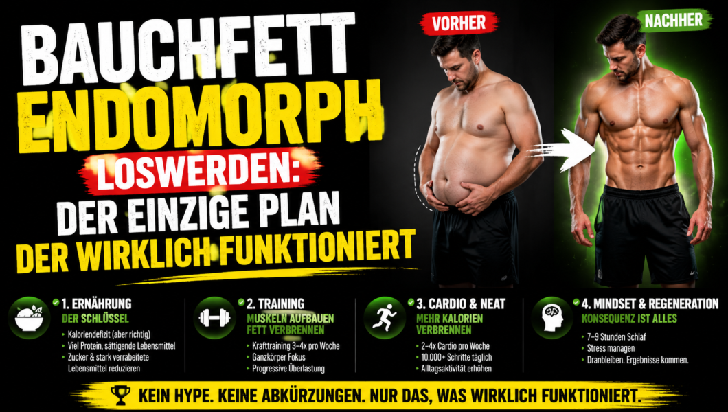 Bauchfett endomorph loswerden leicht gemacht Der einzige Plan der wirklich funktioniert für nachhaltige und sichtbare Ergebnisse