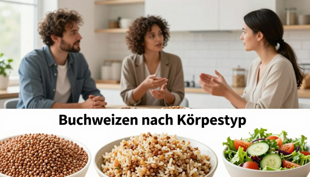 Buchweizen nach Körpertyp