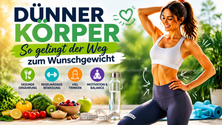 Dünner Körper So gelingt der Weg zum Wunschgewicht