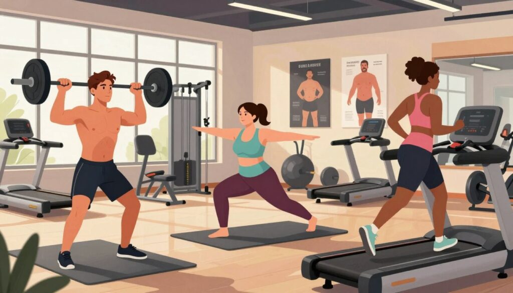 Fitness für den jeweiligen Körpertyp